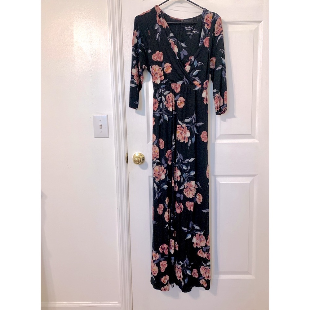 Isabel Maternity by Ingrid & Isabel Black Floral Print, Small